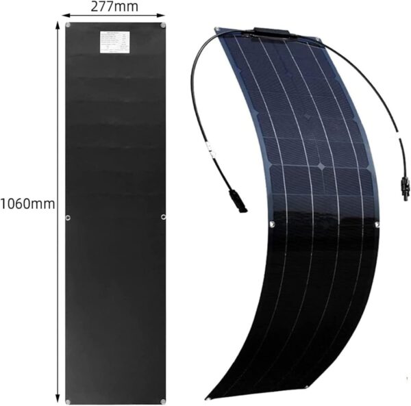 Flexible solar panels