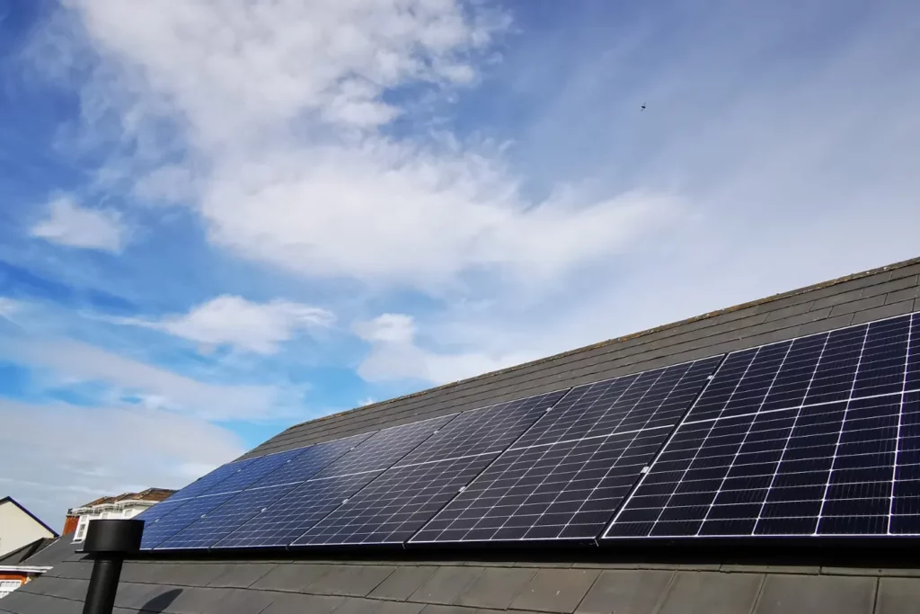 Solar Panel on Roof