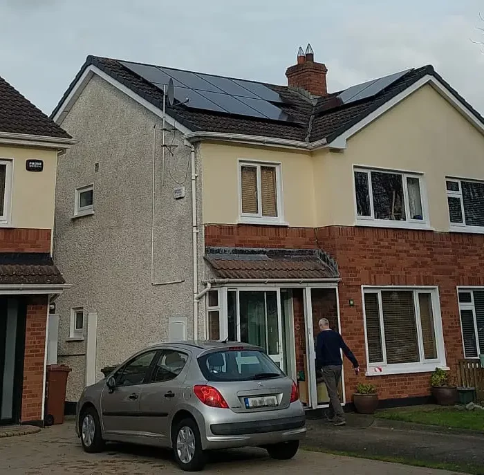 Solar panels in Castleknock